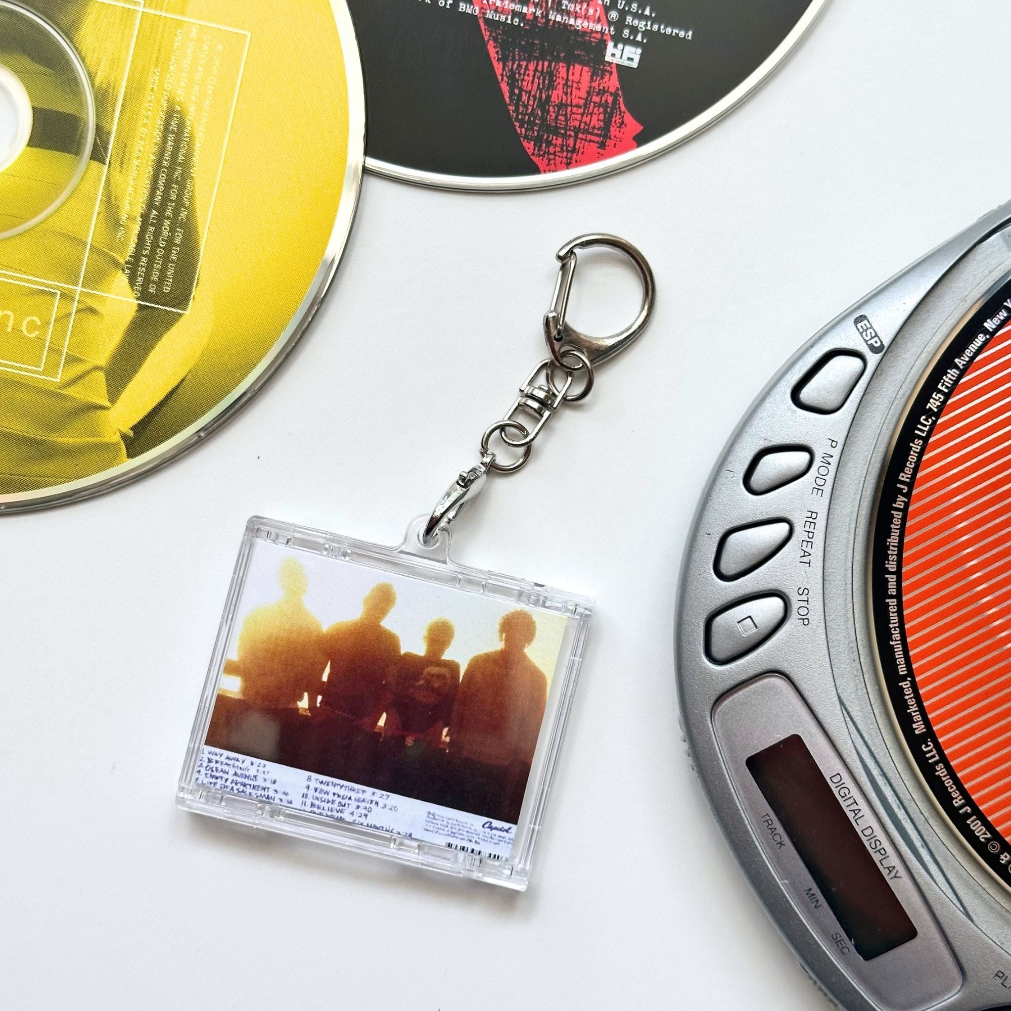 'Hit Clips' Mini CD Case Keychain - Yellowcard