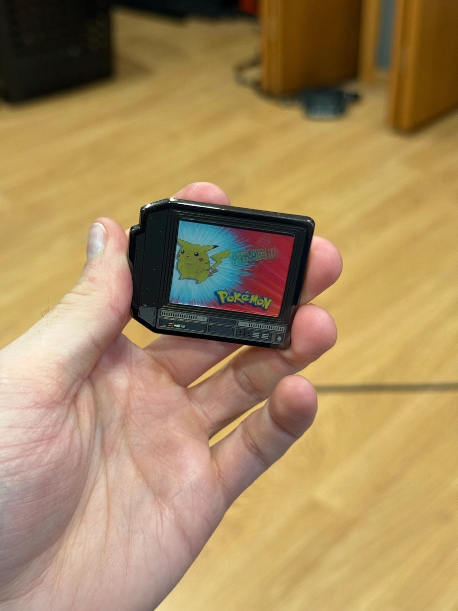 2.5" Lenticular Anime Whos That Pokemon Crtv Enamel Pin