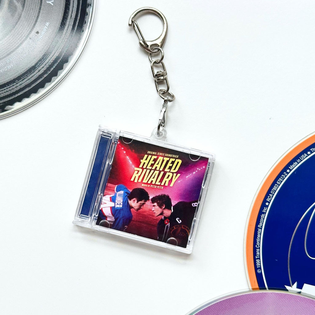 'Hit Clips' Mini CD Case Keychain - Heated Rivalry Soundtrack