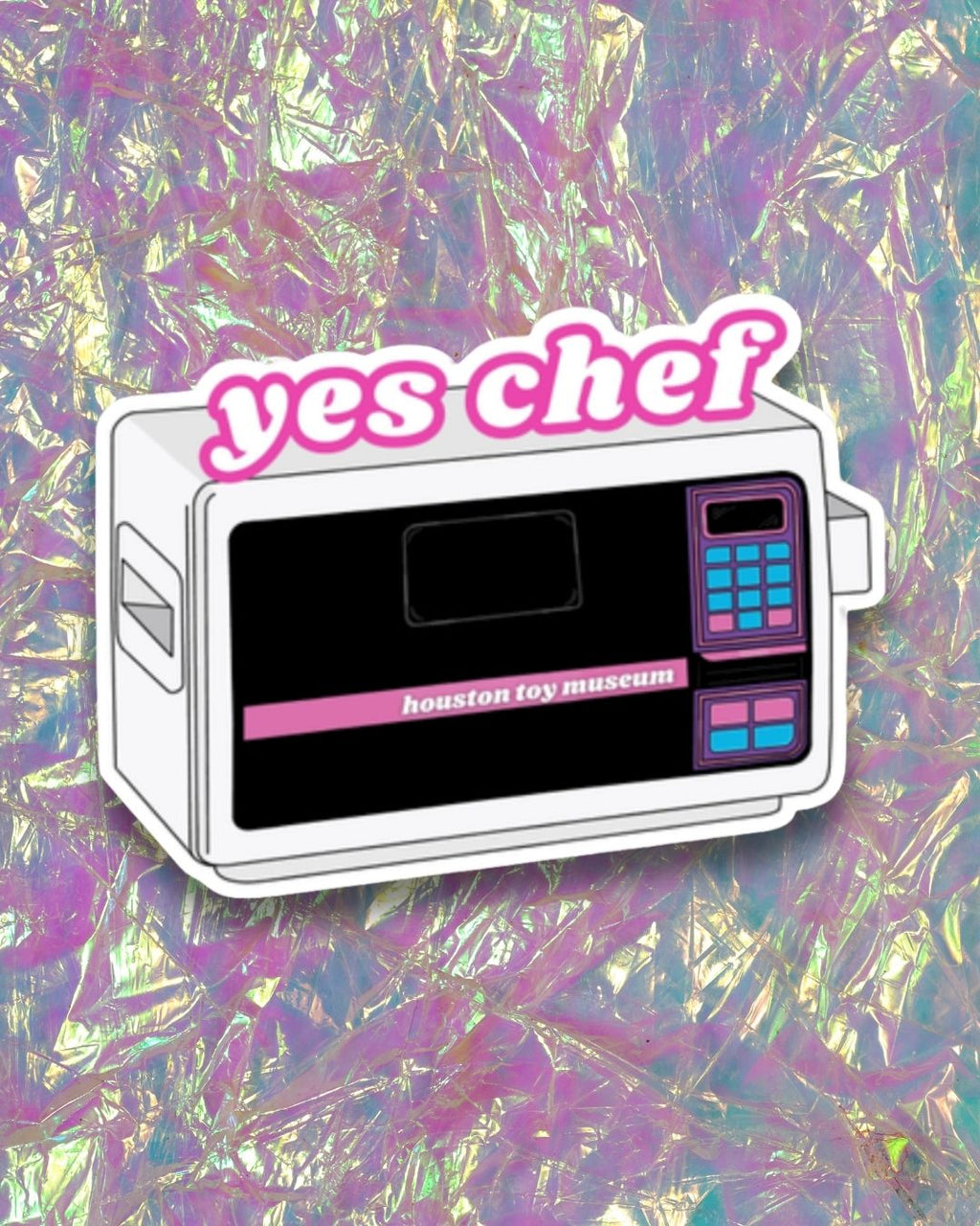 Easy Bake Oven "Yes Chef" Sticker