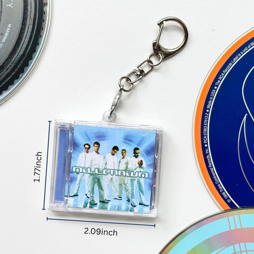 'Hit Clips' Mini CD Case Keychain - BSB Millennium