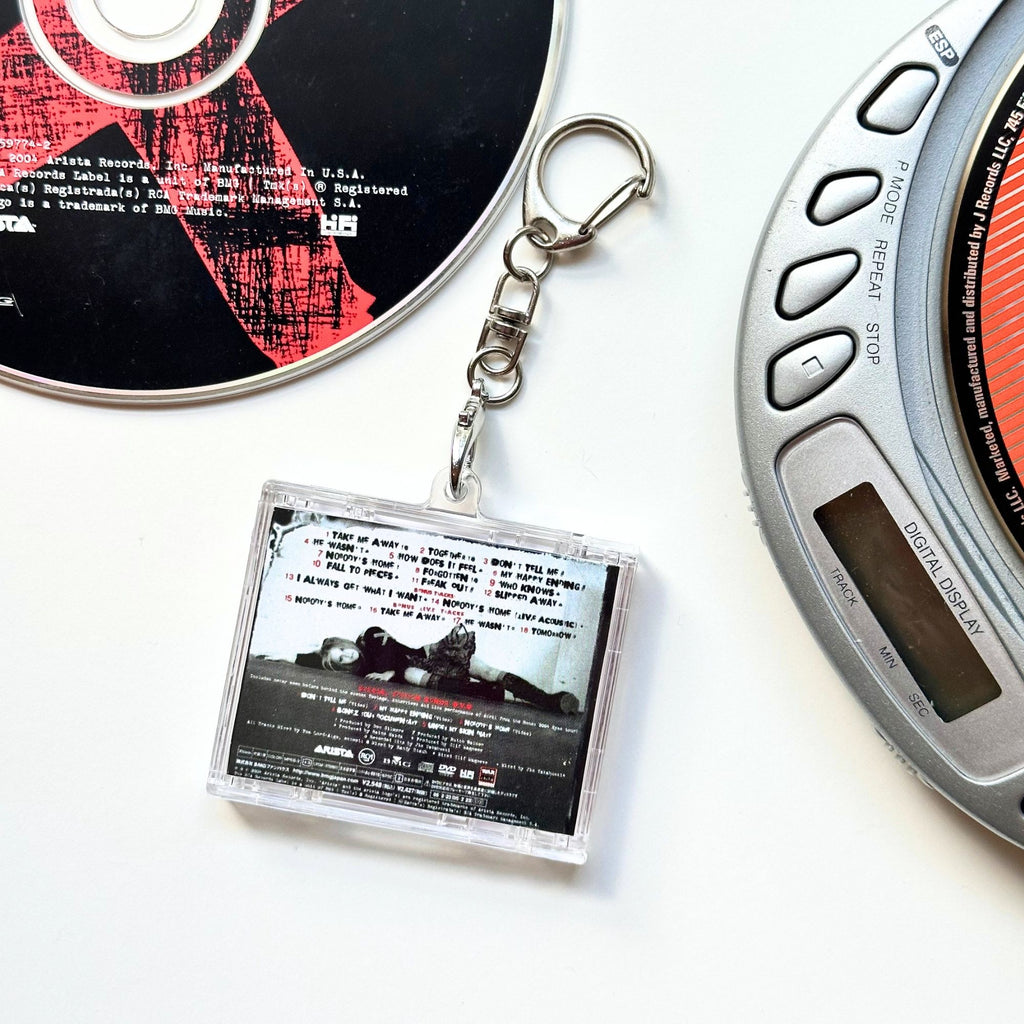 'Hit Clips' Mini CD Case Keychain - Avril Lavigne Under My Skin