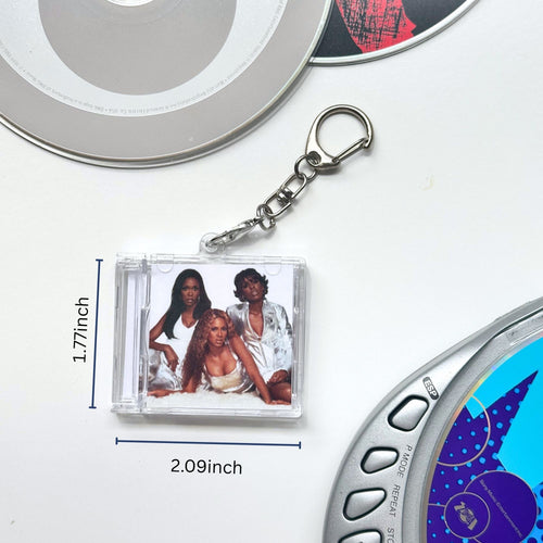'Hit Clips' Mini CD Case Keychain - Destiny's Child Survivor