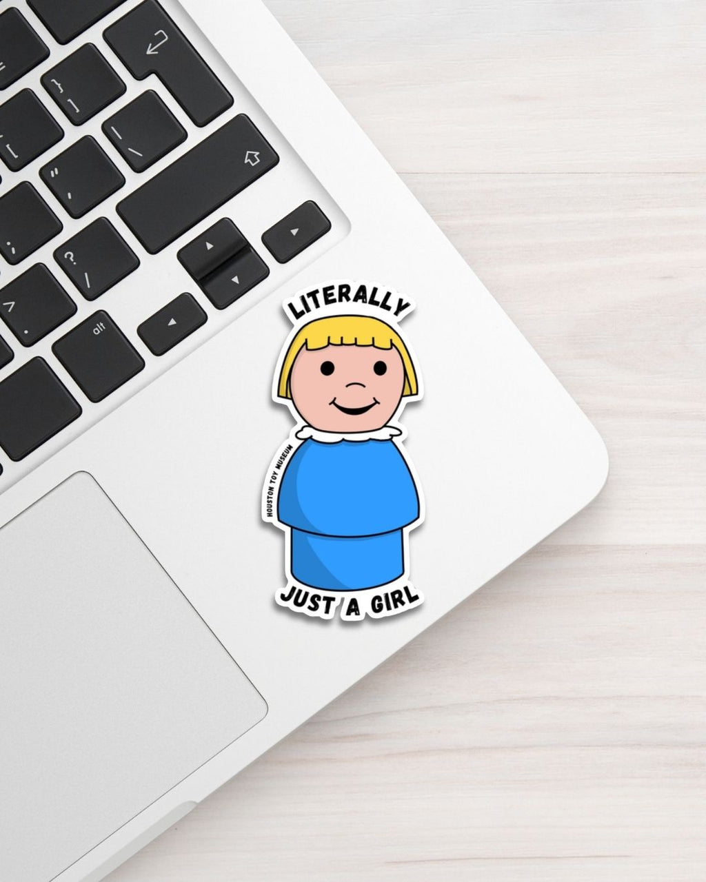 Little People "Literally Just a Girl" Sticker