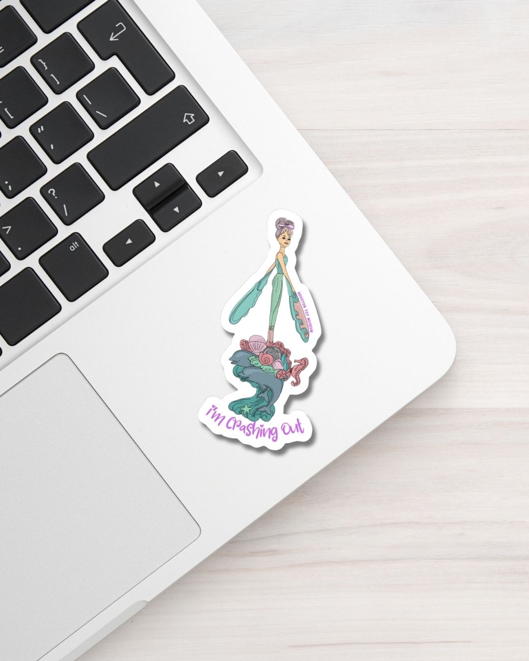 Sky Dancer "I'm Crashing Out" Sticker