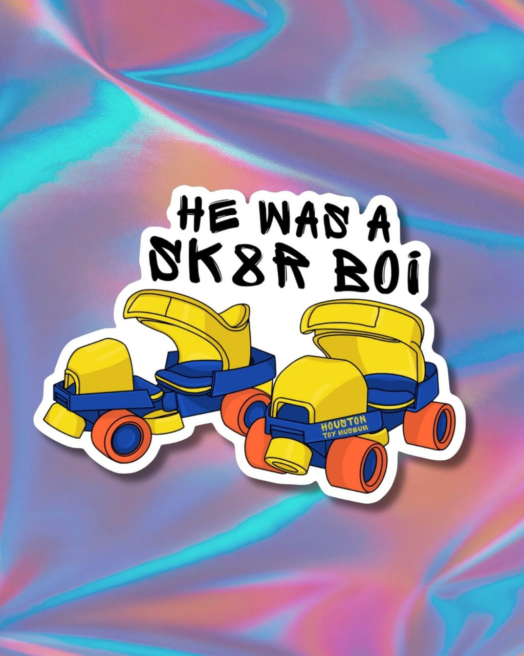 Classic Kid Skates "He Was a Sk8r Boi" Sticker