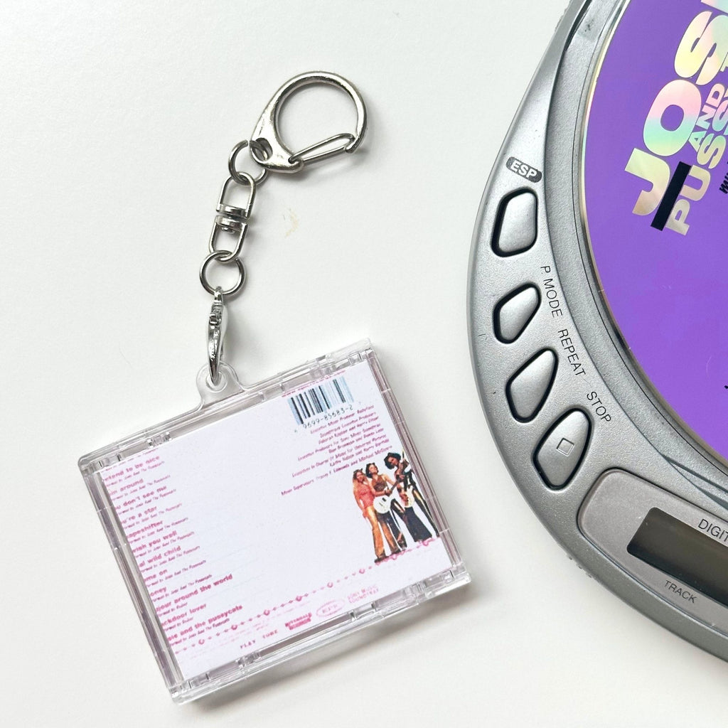 'Hit Clips' Mini CD Case Keychain - Josie & the Pussycats Soundtrack
