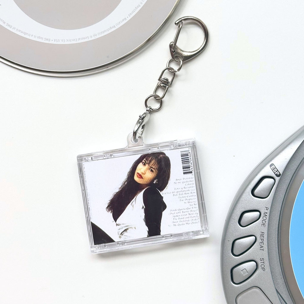 'Hit Clips' Mini CD Case Keychain - Selena Amor Prohibido