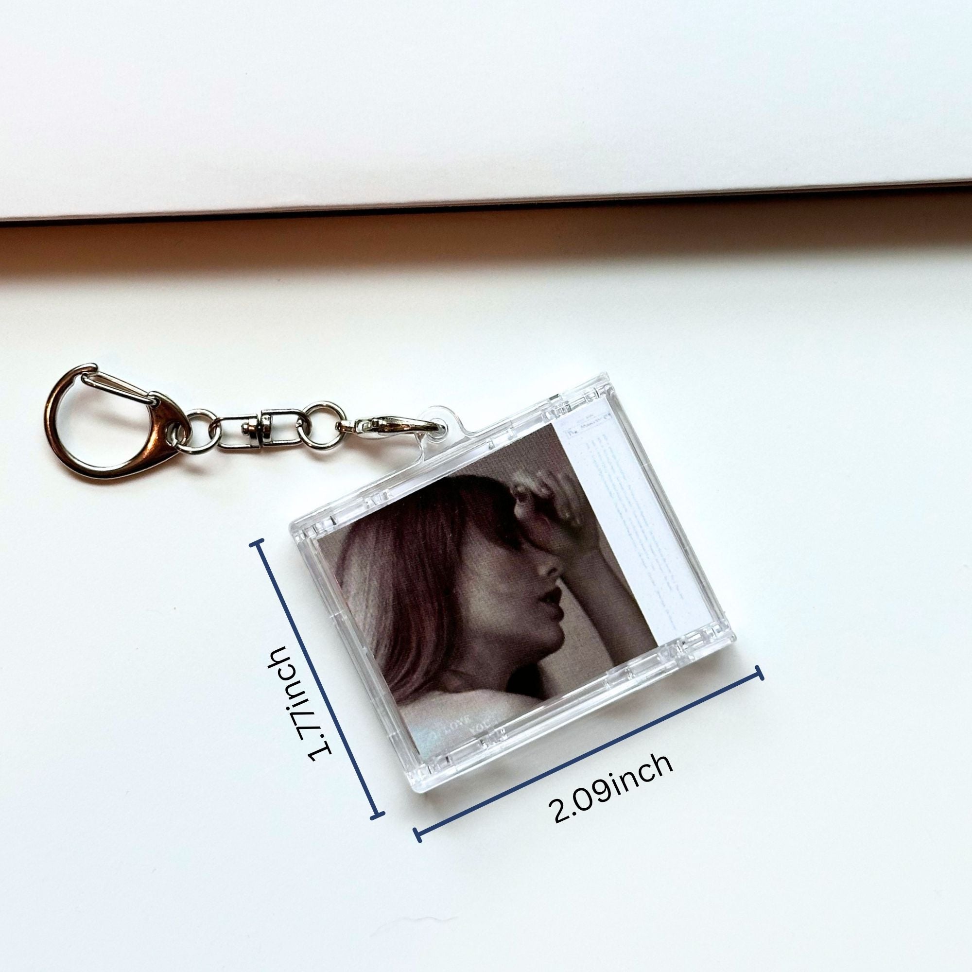 'Hit Clips' Mini CD Case Keychain - Taylor TTPD