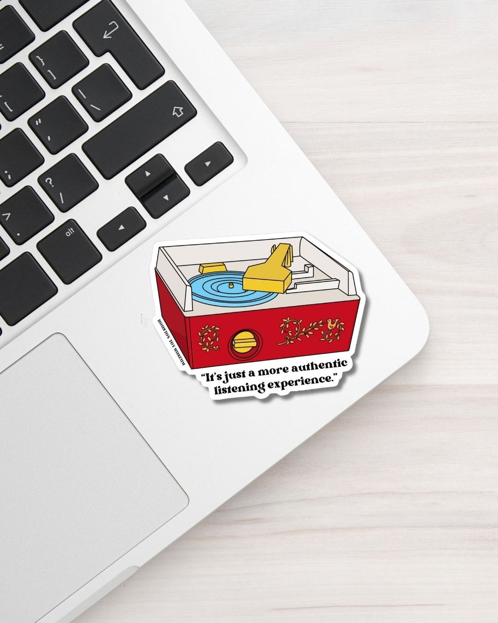 Classic Toy Record Player Sticker