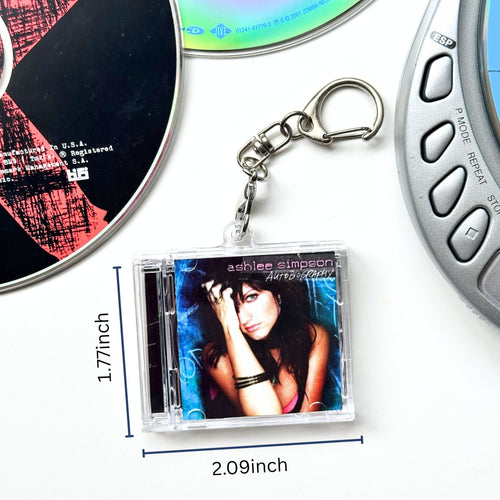 'Hit Clips' Mini CD Case Keychain - Ashlee Simpson Autobiography