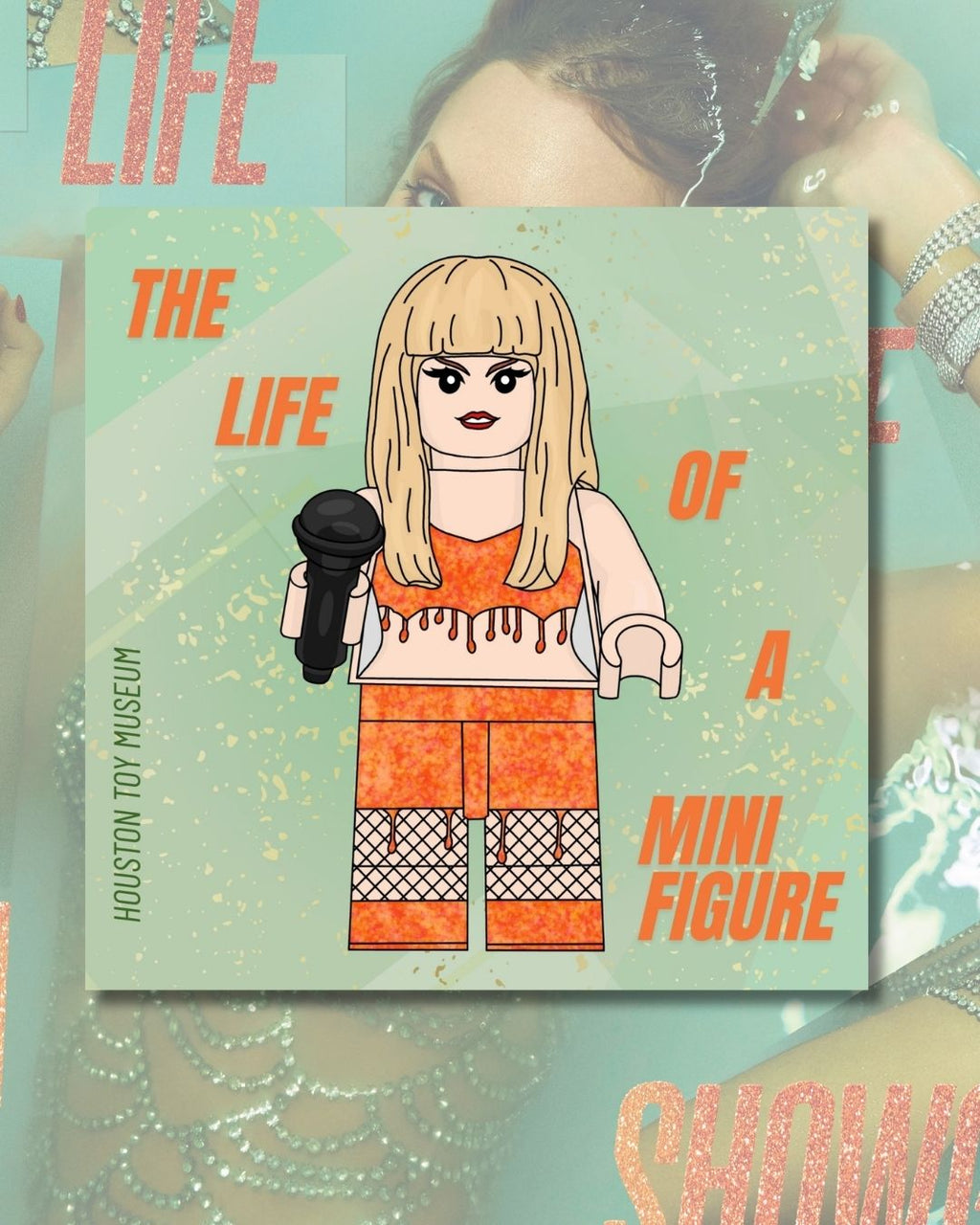 The Life of a Mini Figure Sticker