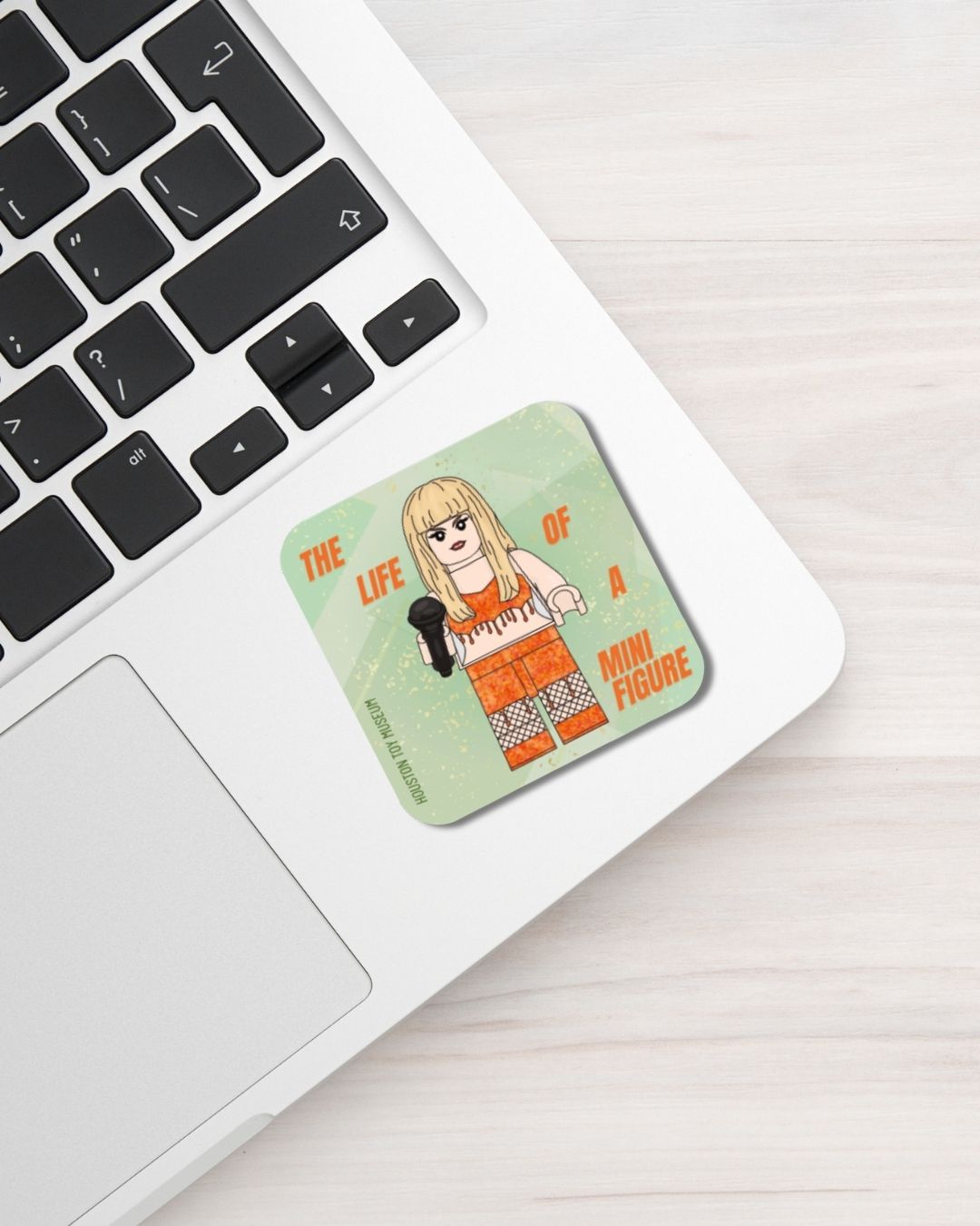 The Life of a Mini Figure Sticker