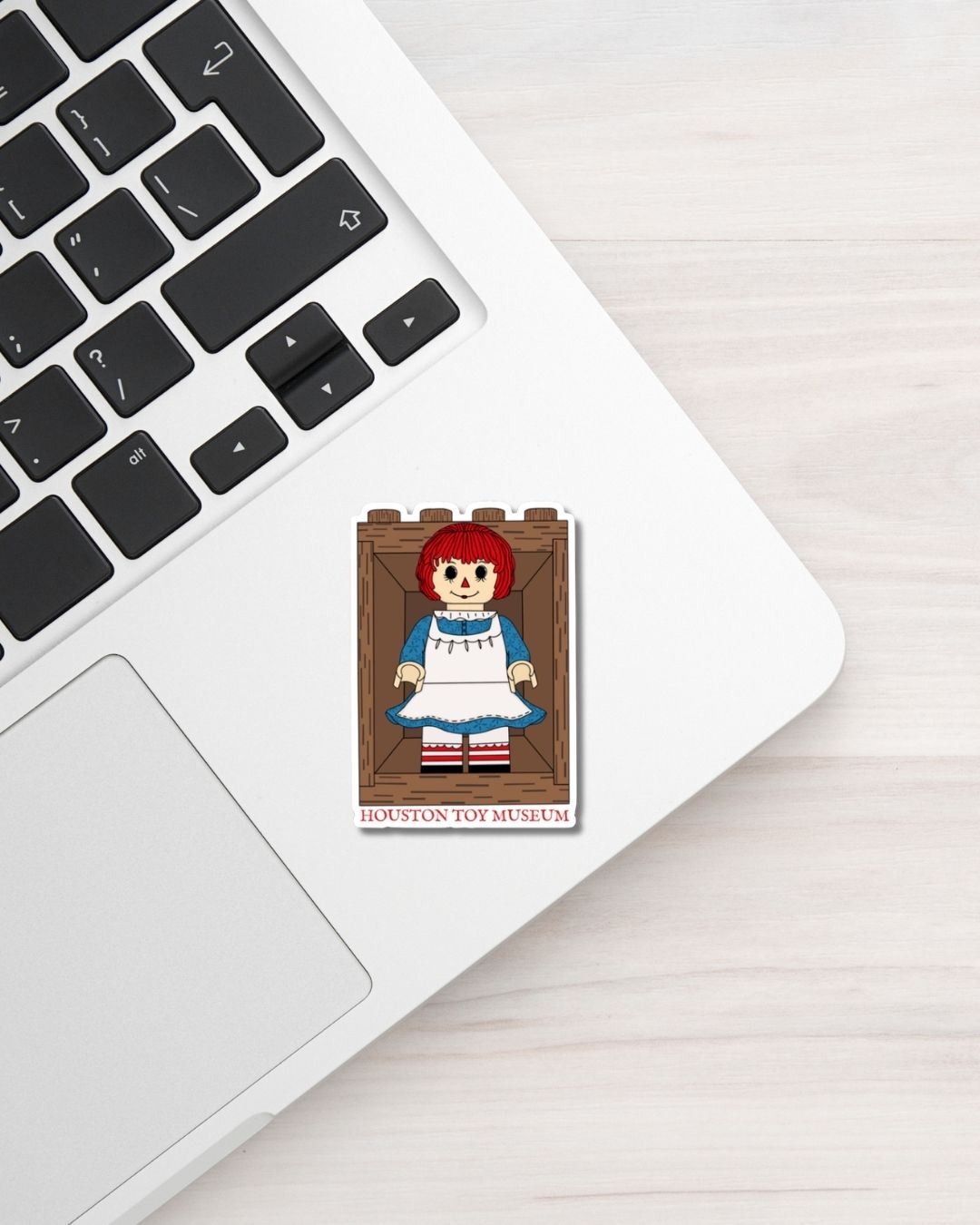 Haunted Annabelle Doll Mini Figure Sticker
