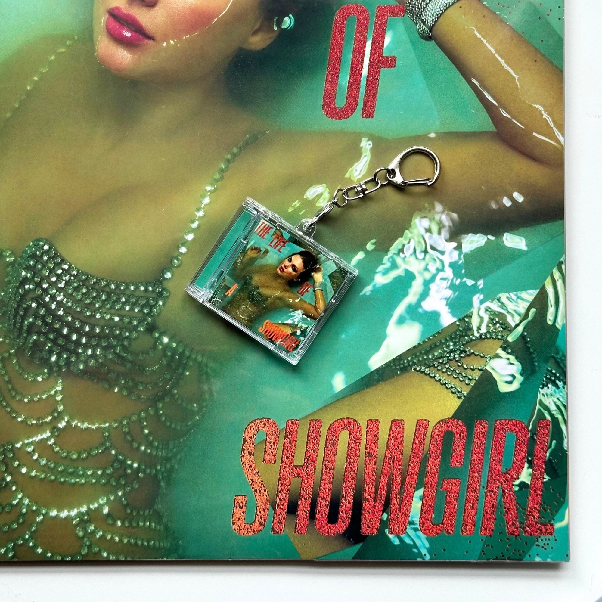 'Hit Clips' Mini CD Case Keychain - Taylor The Life of a Showgirl