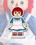 Raggedy Ann Mini Figure Sticker