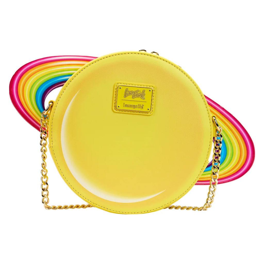 Loungefly x Lisa Frank Saturn Smiley Crossbody Bag