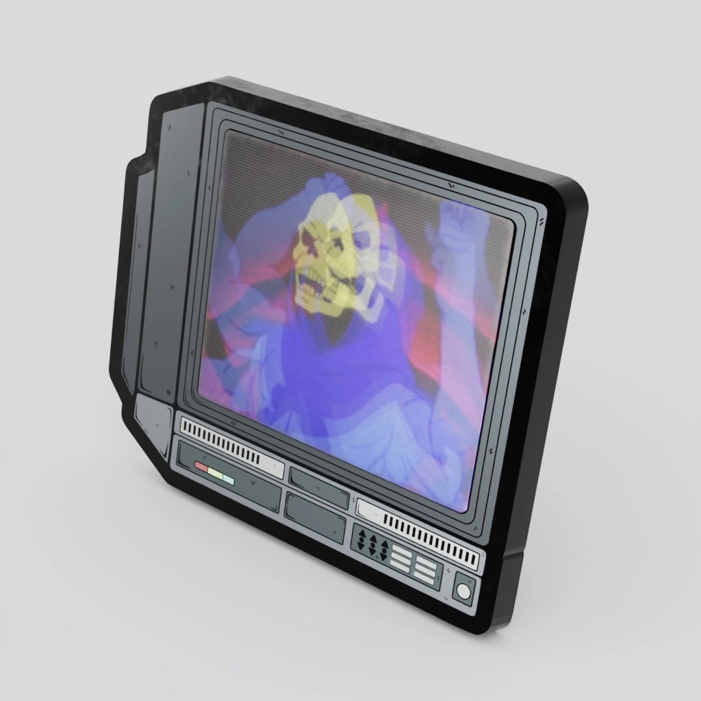 2.5" Lenticular Skeletor Crtv Pin