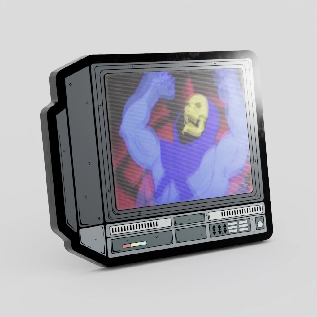 2.5" Lenticular Skeletor Crtv Pin